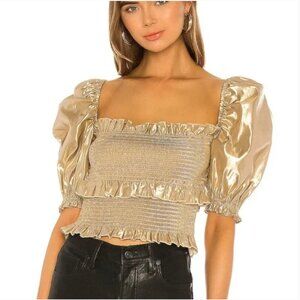 NWT V. Chapman Leilani Blouse Size 6